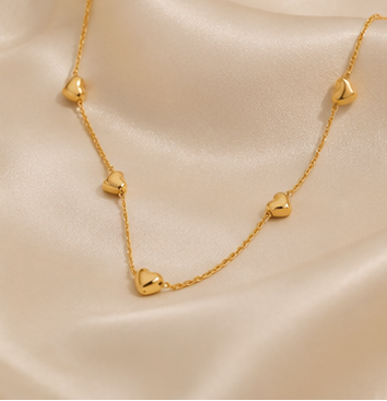 Hearts to Heart Necklace
