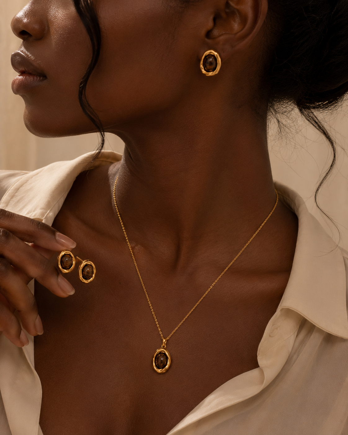 Tiger Eye Set