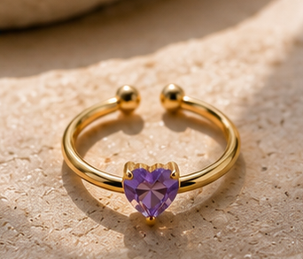 Heartspell Birthstone Rings
