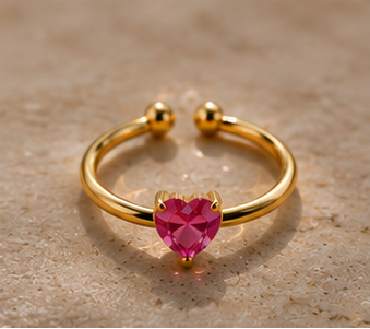 Heartspell Birthstone Rings