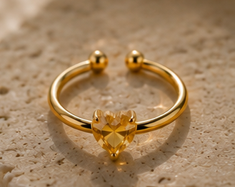 Heartspell Birthstone Rings