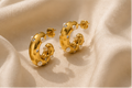 Champagne Pearls Earrings