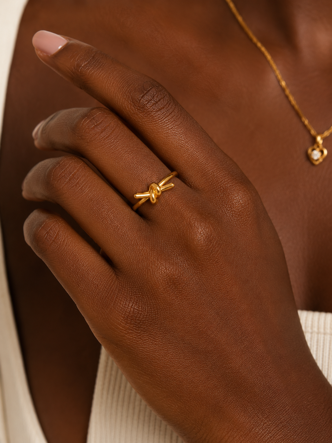 Kiss Me Knot Ring