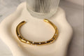 Champagne Pearls Cuff