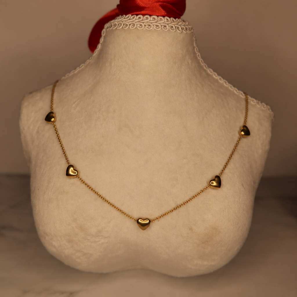 Hearts to Heart Necklace